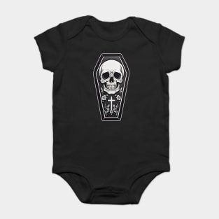 Skull Coffin Baby Bodysuit